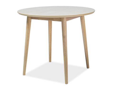 Стол обеденный SIGNAL NELSON дуб медовый 90/75