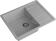 Кухонная мойка GRANFEST QUADRO Q-650L серый