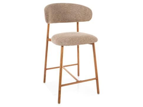 Стул барный SIGNAL ELTON H-2 t.253 бежевый/дуб