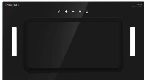 Вытяжка кухонная MEFERI INBOX52BK GLASS COMFORT