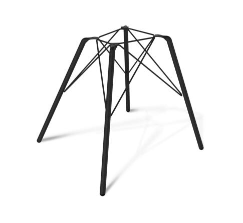 Каркас стула Sheffilton SHT-S37 артикул КС-37 черный муар +