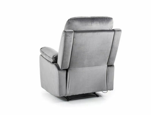 Кресло SIGNAL SPENCER 1 Velvet Bluvel 14 раскладное, серый