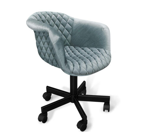 Кресло компьютерное Sheffilton SHT-ST31-C4/S120M аквамарин/черный муар Кресло компьютерное Sheffilton SHT-ST31-C4/S120M аквамарин/черный муар