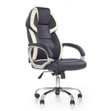 Кресло компьютерное HALMAR BARTON черный/белый