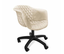 Кресло компьютерное Sheffilton SHT-ST31-C4/S120P кремовый/черный муар Кресло компьютерное Sheffilton SHT-ST31-C4/S120P кремовый/черный муар