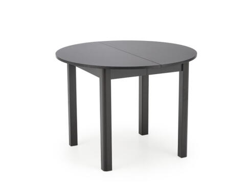 Стол обеденный HALMAR RINGO черный/черный 102-142/102