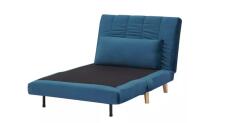 Диван SIGNAL BILLY Velvet tap. 188 раскладной, синий/бук Диван SIGNAL BILLY Velvet tap. 188 раскладной, синий/бук