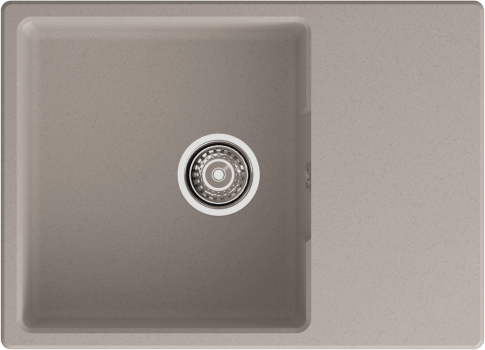 Кухонная мойка GRANFEST URBAN UR-668L песочный
