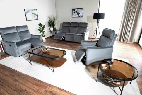 Стол журнальный SIGNAL PRIMA B орех/черный мат 74