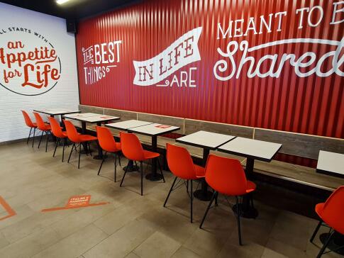 Сидение Sheffilton SHT-ST29 артикул S-193 красный RAL3020