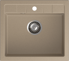 Кухонная мойка GRANFEST QUADRO Q-561 песочный