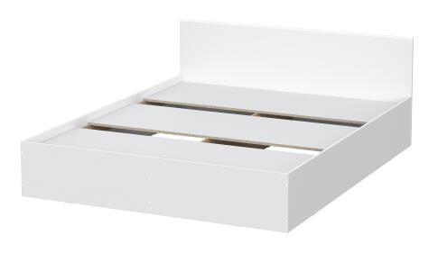 Кровать NN Мебель (МС Токио) Белый текстурный, 160/200