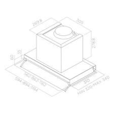 Вытяжка ELICA BOX IN IX/A/60