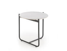 Стол журнальный HALMAR ACUNA S белый мрамор