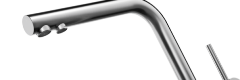 Смеситель для кухни Omoikiri Nagano BN нержавеющая сталь