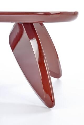 Стол журнальный HALMAR SORAYA бордовый