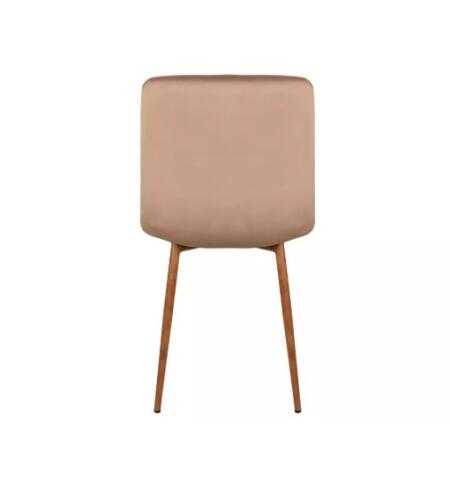 Стул SIGNAL MILA D Velvet Bluvel 28 бежевый/дуб