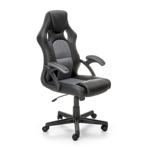 Кресло компьютерное HALMAR BERKEL черный/серый