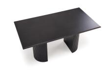 Стол обеденный HALMAR BOLERO черный дуб/черный 160-250/90