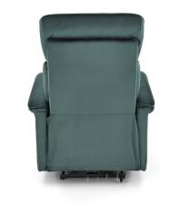 Кресло HALMAR SEMIR раскладное, темно-зеленый