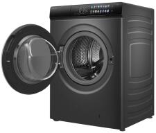 Стиральная машина MEFERI MFWD1281416GR COMFORT PLUS, с сушкой, инвертором и паром отдельностоящая