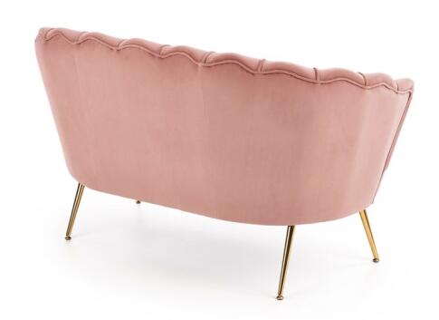 Софа HALMAR AMORINITO XL светло-розовый/золотой