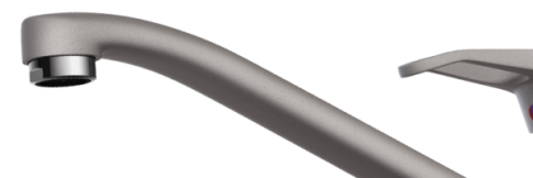 Смеситель для кухни Omoikiri Kado-GR leningrad grey