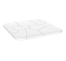 Стол Sheffilton SHT-TU104/TT30 83/83 белый/белый муар