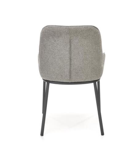 Стул HALMAR K481 серый/черный