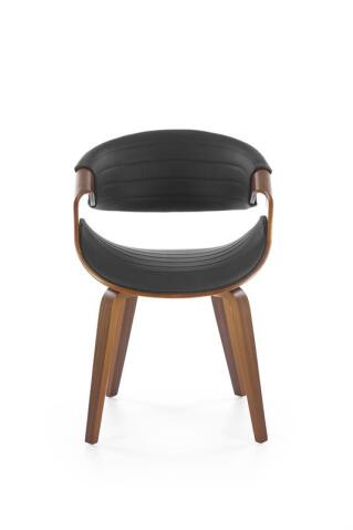 Стул HALMAR K544 черный/орех