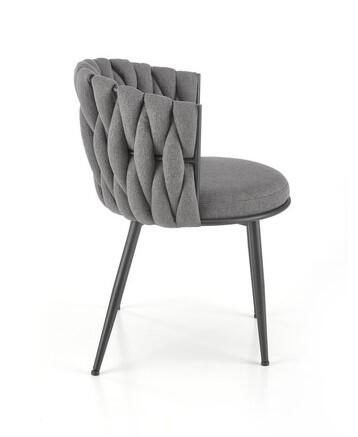 Стул HALMAR K516 серый/черный