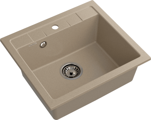 Кухонная мойка GRANFEST QUADRO Q-561 песочный