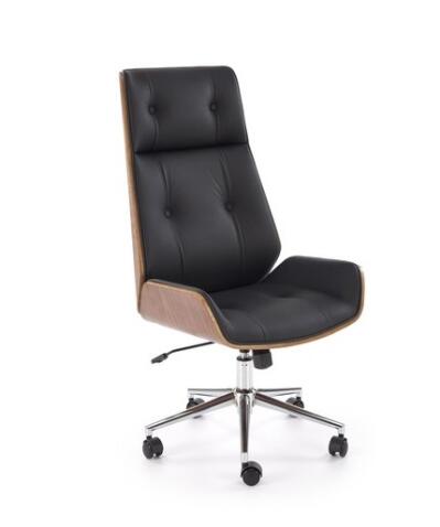 Кресло компьютерное HALMAR WEBSTER черный/орех