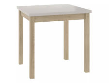 Стол обеденный SIGNAL ADAM кашемир/дуб кремона 80/80