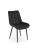 Стул HALMAR GANSO черный/черный