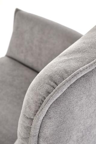 Стул HALMAR K574 серый/черный, поворотный