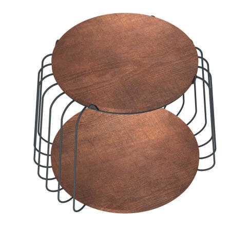 Стол журнальный Sheffilton SHT-CT70 кариф/антрацит