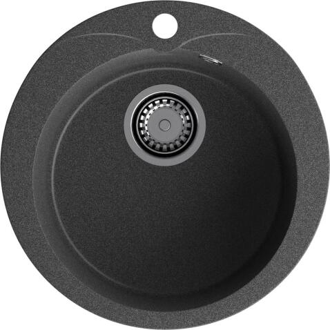 Кухонная мойка GRANFEST RONDO R-480 графит