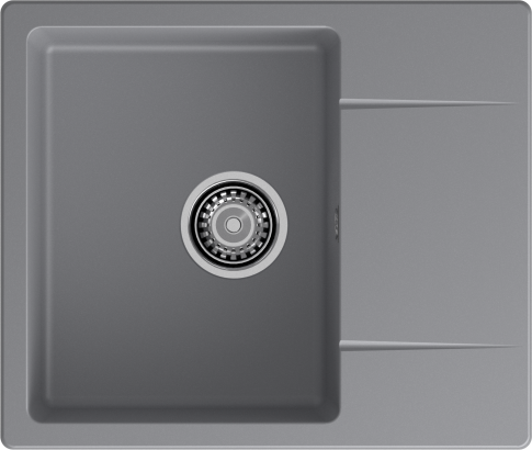 Кухонная мойка GRANFEST URBAN UR-258L темно-серый