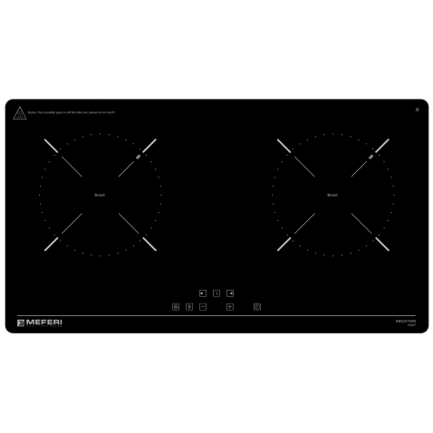 Варочная панель индукционная MEFERI MIH602BK POWER