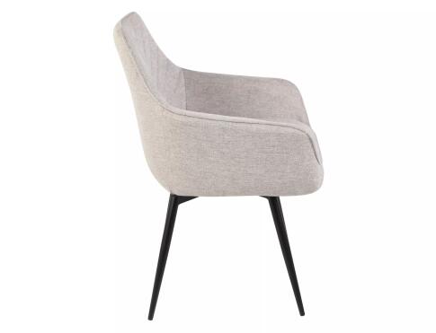 Стул SIGNAL SERVIO Brego 31 светло-бежевый/черный, поворотный