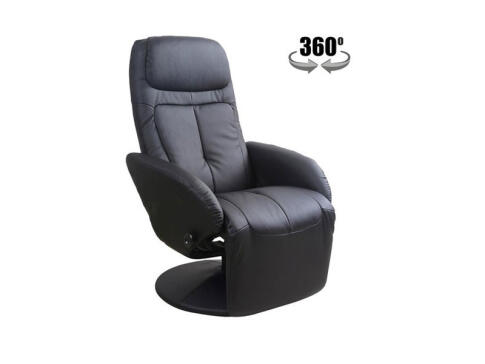 Кресло HALMAR OPTIMA черный/черный