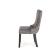 Стул HALMAR ALDA серый/черный
