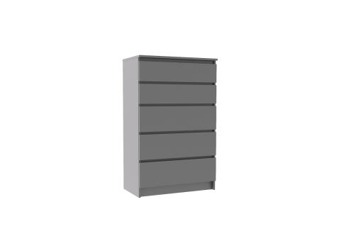 Комод ДСВ (МС Мори) МК 700.5 Графит