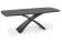 Стол обеденный HALMAR SILVESTRO темно-серый/черный 180-220/89
