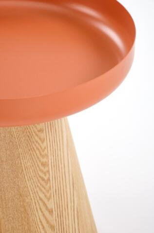 Стол журнальный HALMAR GINA корица/натуральный