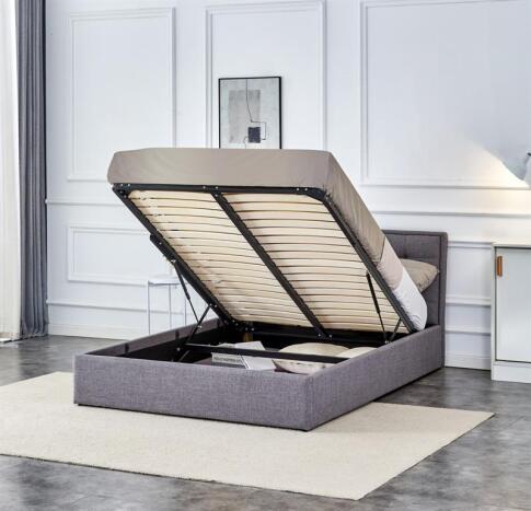 Кровать HALMAR PADVA серый, 140/200