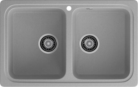 Кухонная мойка GRANFEST STANDART S-780K серый