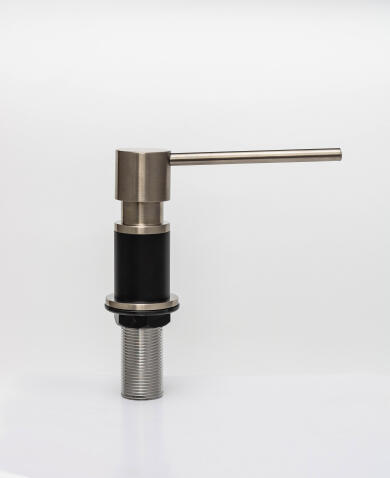 Дозатор для жидкого мыла BLANTEK ZK-01-BS нержавеющая сталь/черный матовый