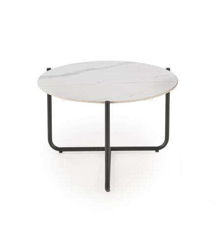 Стол журнальный HALMAR ACUNA белый мрамор